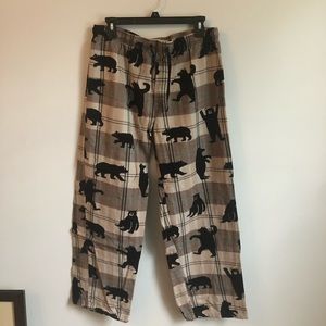Hatley Nature “Bears on Plaid” women’s flannel pjs
